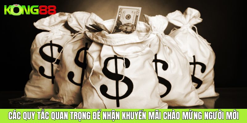 Các quy tắc quan trọng để nhận khuyến mãi chào mừng người mới