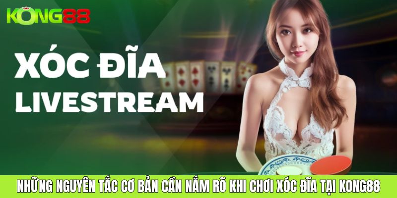 Những nguyên tắc cơ bản cần nắm rõ khi chơi xóc đĩa tại KONG88