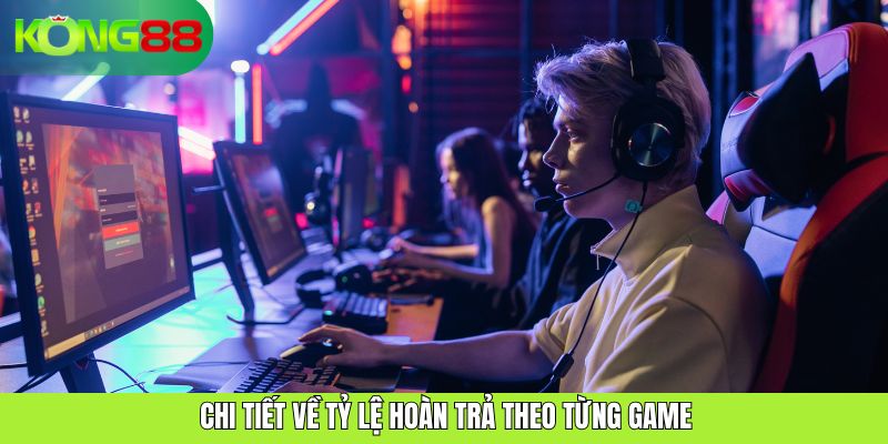 Chi tiết về tỷ lệ hoàn trả theo từng game